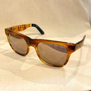TOMS - unisex - The James - Sunglasses - caramel w/ chrome lens